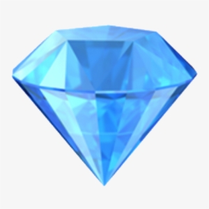 Diamond Brilliant Blue Emoji - Iphone Emoji 💎