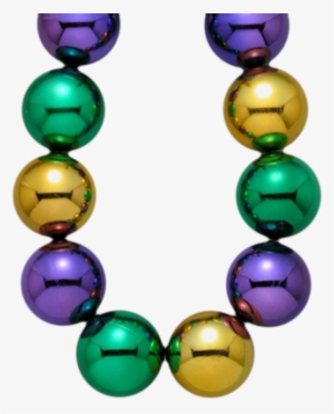 The Fun Of Mardi Gras Usually Stops When You Get Home - Transparent Mardi Gras Beads
