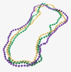 Mardi Gras Beads Transparent