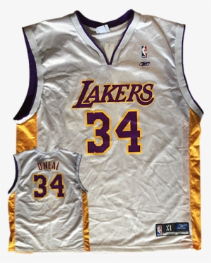 Image Of Los Angeles Lakers Shaquille O'neal Jersey - Pets First Los Angeles Lakers Nba Dog Pet Jersey Medium