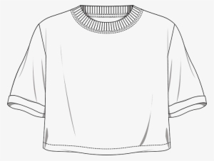 Shorts Drawing Crop Top - Drawing Of A Crop Top