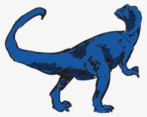 Predator Blue, Art, Reptile, Ancient, Rex, Predator - Blue T Rex Png