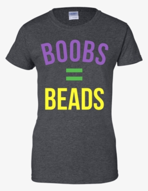 mardi gras boobs equals beads apparel - drawing keep calm poster