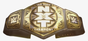 Nxt Tag Team Championship Graphic Belt Bls By Badluckshinska-db9zlgr - Wwe Nxt Tag Team Championship Png