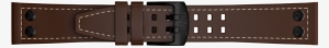 Icon Tanned Leather Strap With Stainless Buckle And - 22mm Tan Leather Strap