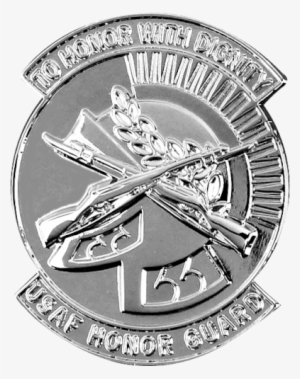 Digital Painting Of The U - Usaf Honor Guard Badge