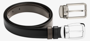 Montblanc Leather Belts Set - Montblanc Reversible Belt Gift Set