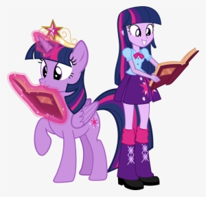 Twilight Sparkle And Twiligh - Twilight Sparkle And Twilight Sparkle