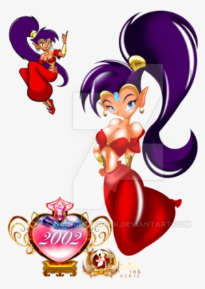 Clip Freeuse Download Happy Th Shantae By Hachimitsu - Shantae 2002