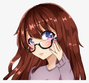 Anime Girl With Glasses By Yaazla On Deviantart - Anime