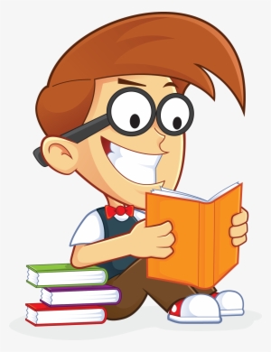 Student Transparent Book Png - Reading Book Clipart