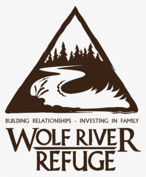 Wolfriverrefugebrown - Poster