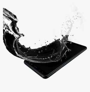 Simulated Image Of Water Splashing On Galaxy A8 Ip68 - Samsung A8 Ip68