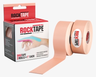 1" Beige Digit Tape - Rocktape 1" Active Recovery Kinesiology Finger Tape