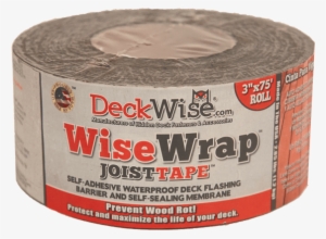 Deckwise Joist Tape Deck Barrier Flashing Material - Deckwise Joist Tape Self Adhesive Deck Flashing 3 X