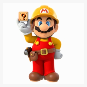 1 Main Pic Super Mario Maker - Mario Maker Logo Transparent