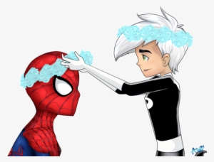Ask Danny Phantom & Spider-man - Spiderman And Danny Phantom