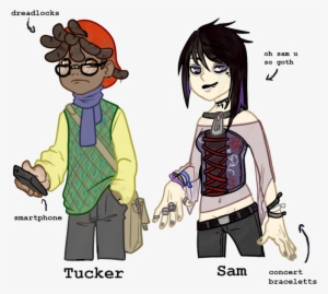 Sam, 14, Typical Goth - Tucker Foley