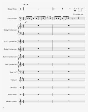 Danny Phantom Theme Sheet Music 2 Of 20 Pages - Danny Phantom Theme Song Notes