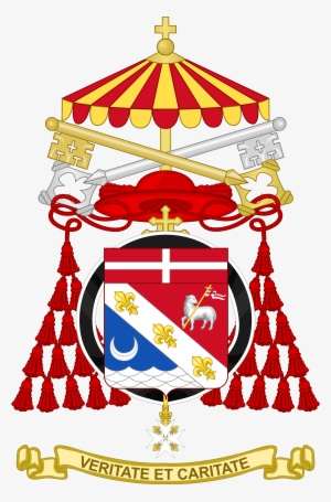 Coat Of Arms Of Jean-louis Pierre Cardinal Tauran - Cardinal Coat Of Arms