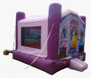 Outside View Of The Princess Palace Bounce House
