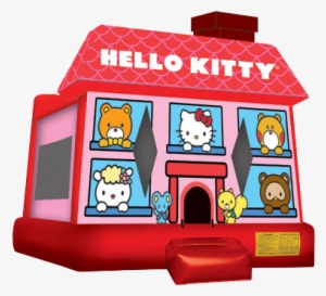 With Your Little One And Her Friends With This Nearly - Hello Kitty Bounce House