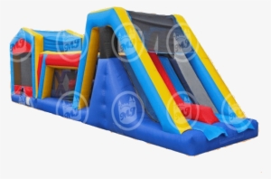 Obstacle Courses And Slides > - Inflatable Obstacle Course