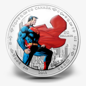1 Oz $20 Fine Silver Coin - 2013 Superman Silver Coin