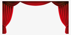 Banner Transparent Curtain Clipart - Curtain Png