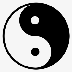 Yin And Yang Drawing Symbol Istock Black And White - Yin And Yang Clipart