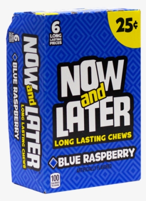 Changemaker / Now & Later / Pre-priced 25 Cents / 24 - Ferrara Candy Co Now And Later Cherry Flavoured Fruit
