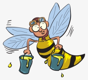 Goofy Worker Bee - Png Worker Bee
