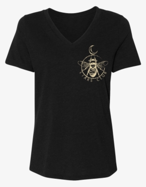 Liars Club "queen Bee" V-neck Tee - Shirt