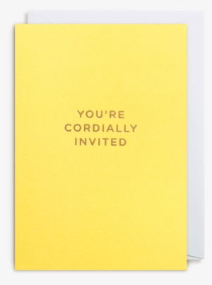You Re Cordially Invited Notecard By Cherished Lagom - Paper