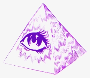 Triangle Iluminati Waporwave Tumblr - Vaporwave