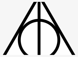 Harry Potter Dictionary The Deathly Hallows Deathly - Black And White Deathly Hallows