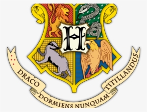 Harry Potter Clipart Hogwarts Crest - Harry Potter Draco Dormiens Nunquam Titillandus