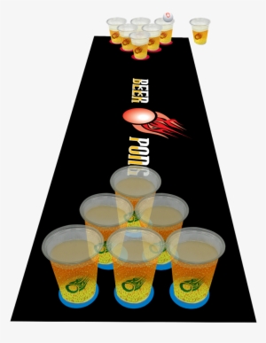 Beer Pong - - Id 79060 Beer Pong Complete Kit Mat Cups Balls