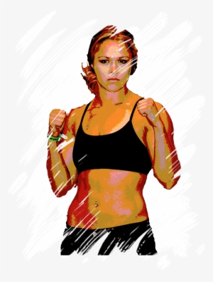 Ronda Rousey In Orange