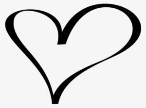 Png - Svg - Black And White Heart .png