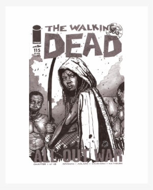 Walkingdead Print-web - Df Walking Dead #150 Daryl Sketch Haeser