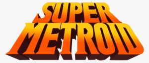 Metroid Snes Png Graphic Transparent Download - Super Metroid Logo Png