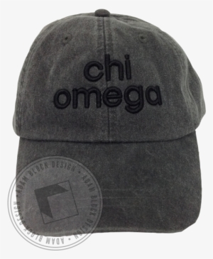 Chi Omega 3d Embroidered Hat - Baseball Cap