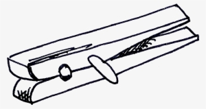 clothespin clipart black and white