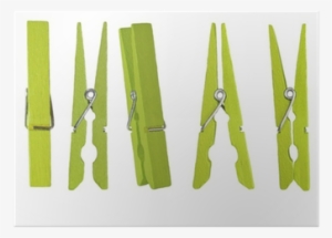 Green Wooden Clothespin Isolated On White Background - Fisica Per Problemi. Con E-book. Con Espansione Online