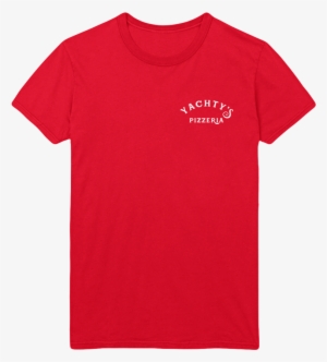 Pizzeria Red Tee - Red Blank T Shirt