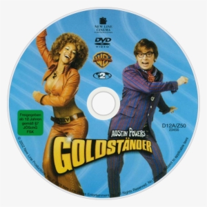 Goldmember Dvd Disc Image - Austin Powers 2 Dvd