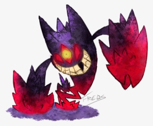 Gengar , Png Download - Mega Gengar Png, Transparent Png - vhv