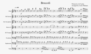 Broccoli Sheet Music Composed By Written By - Sheet Music