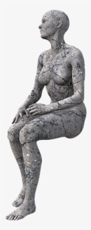 Adult Content Safesearch Woman, Stone Figure, Statue, - Carving